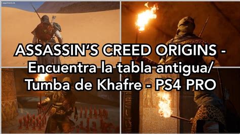 tablas antiguas assassins creed origins|Assassin's Creed Origins: Buscando tablas antiguas en .